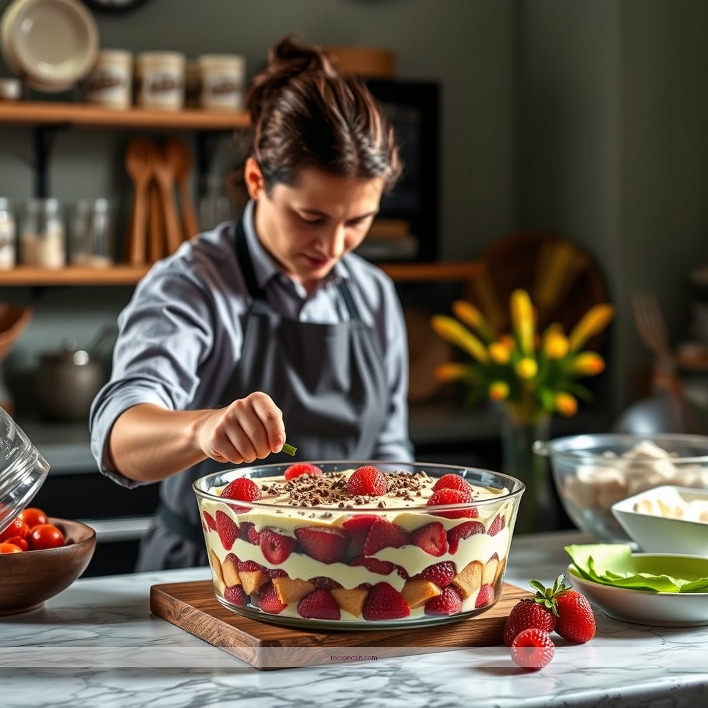 Instructions - traditional trifle recipe