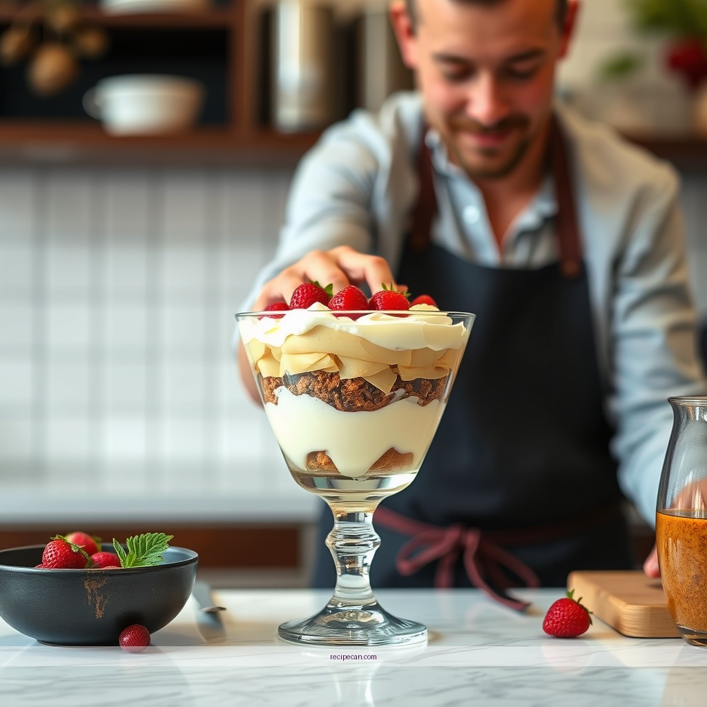 Instructions - xmas trifle recipe