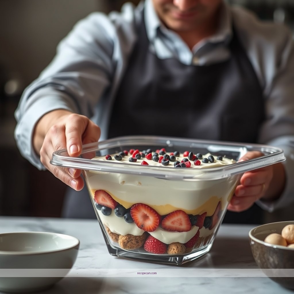 Instructions - fourth of july trifle recipe