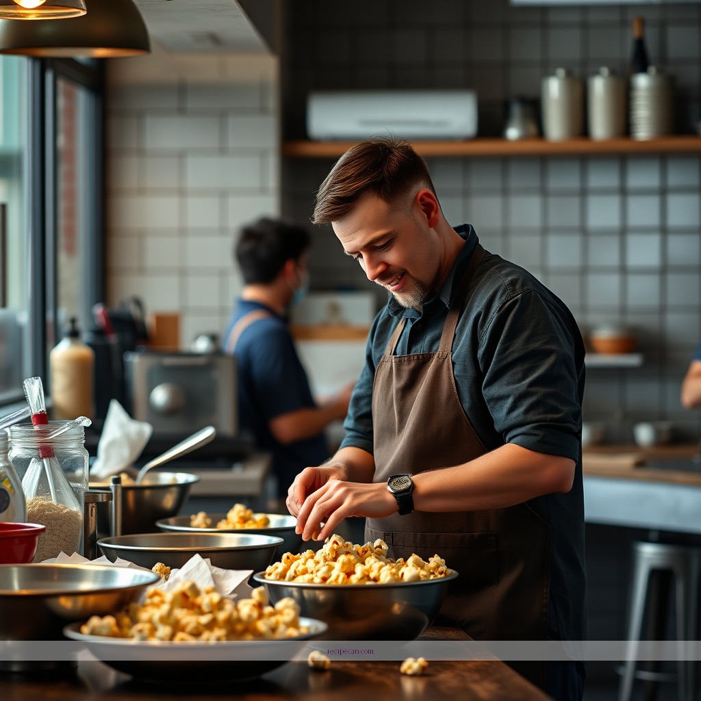 Instructions - peanut butter popcorn recipe