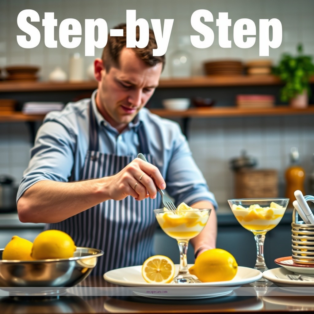 Instructions - lemon trifle dessert recipes