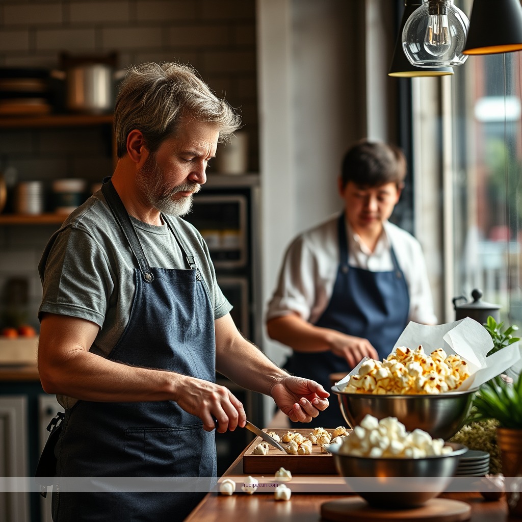 Instructions - popcorn and marshmallow recipe