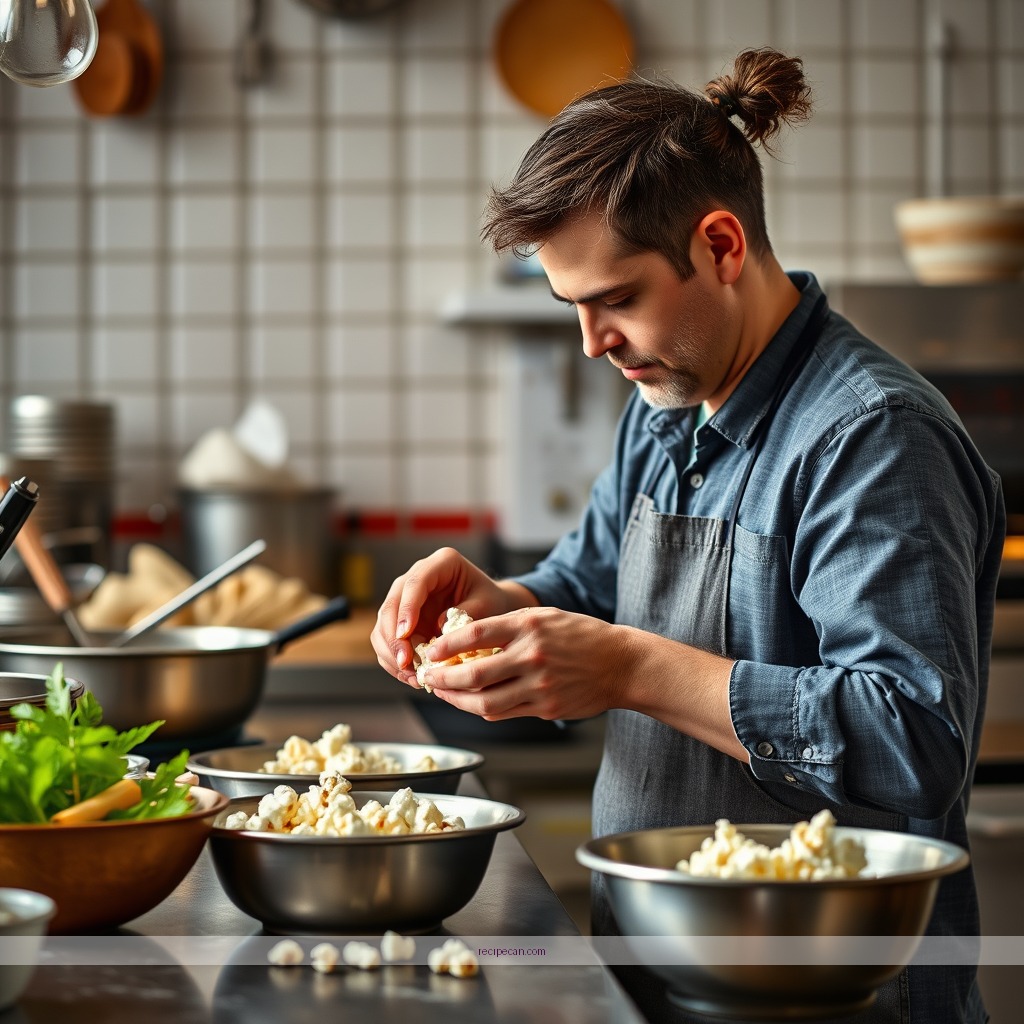 Instructions - popcorn cake recipe