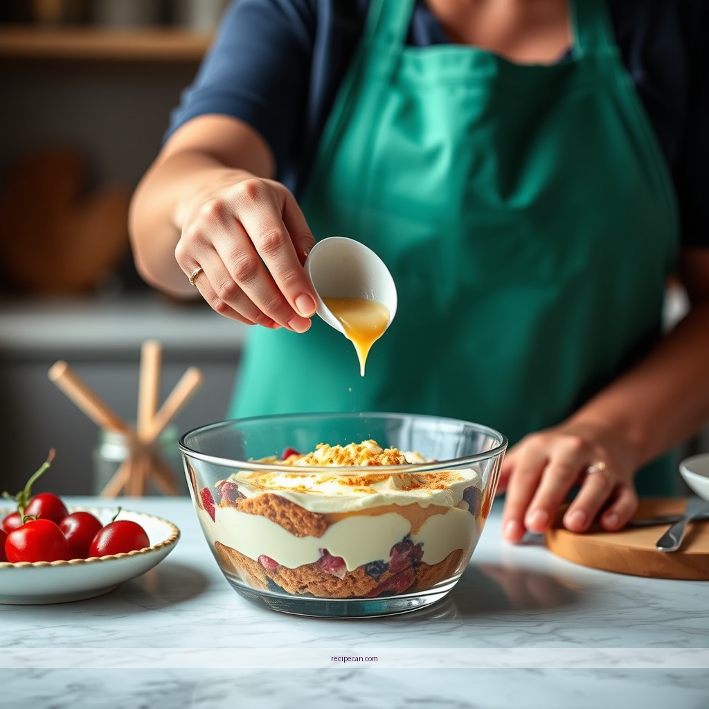 Instructions - quick trifle recipe