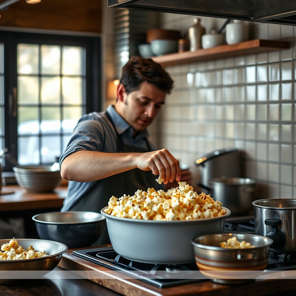Instructions - stove top popcorn recipe