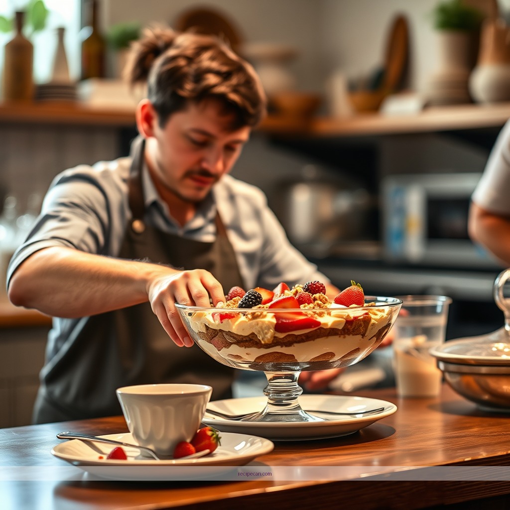 Instructions - trifle desert recipe