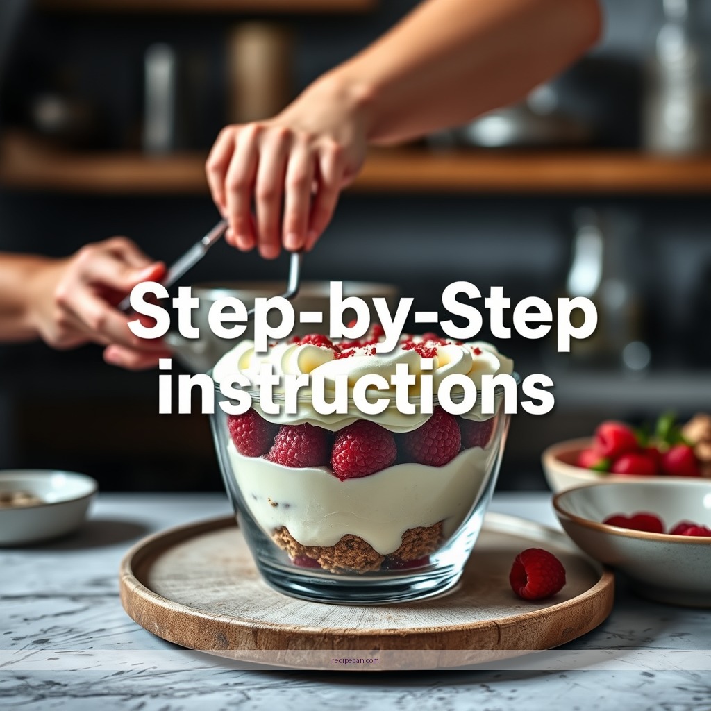Instructions - trifle raspberry recipe