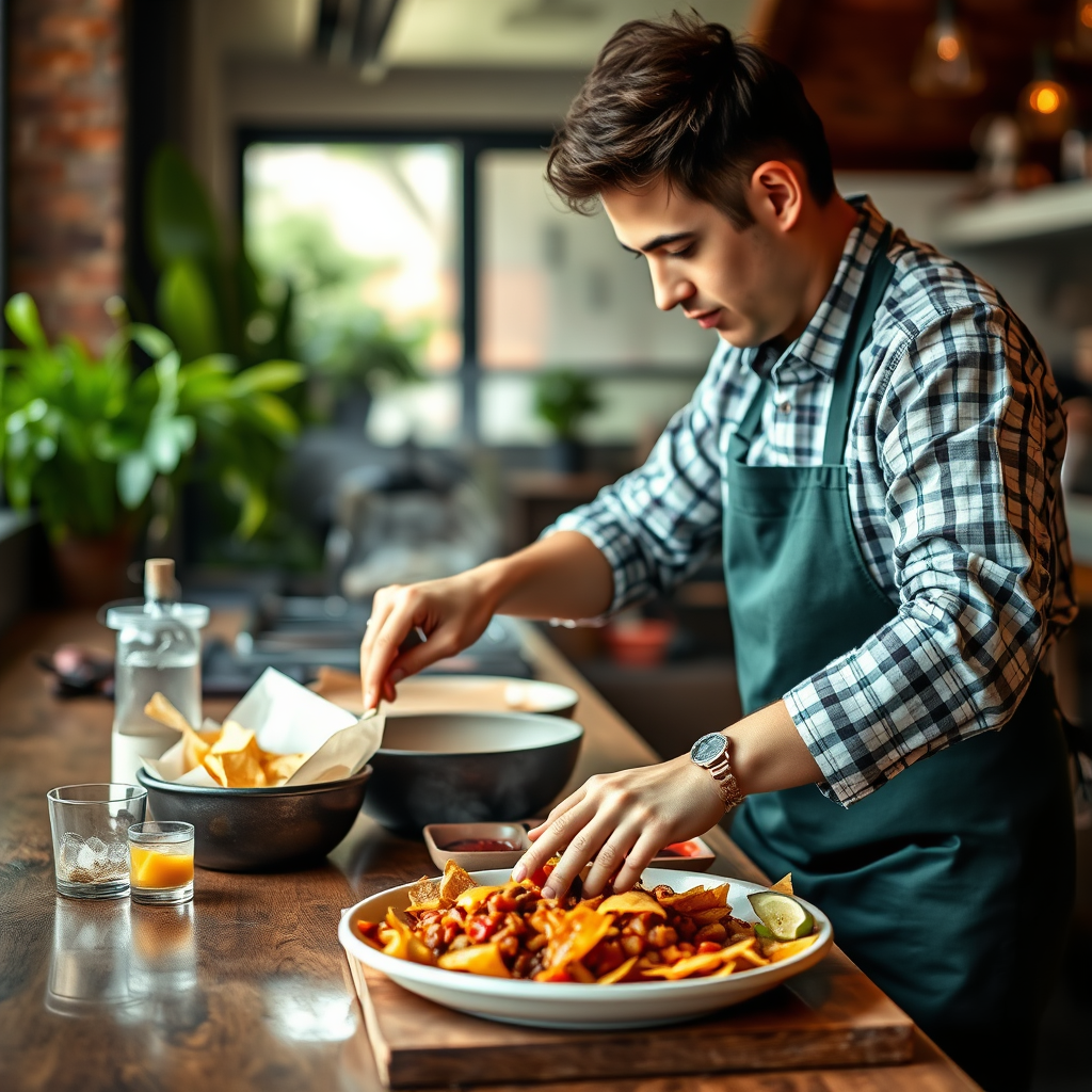 Instructions - chilli and nachos recipe