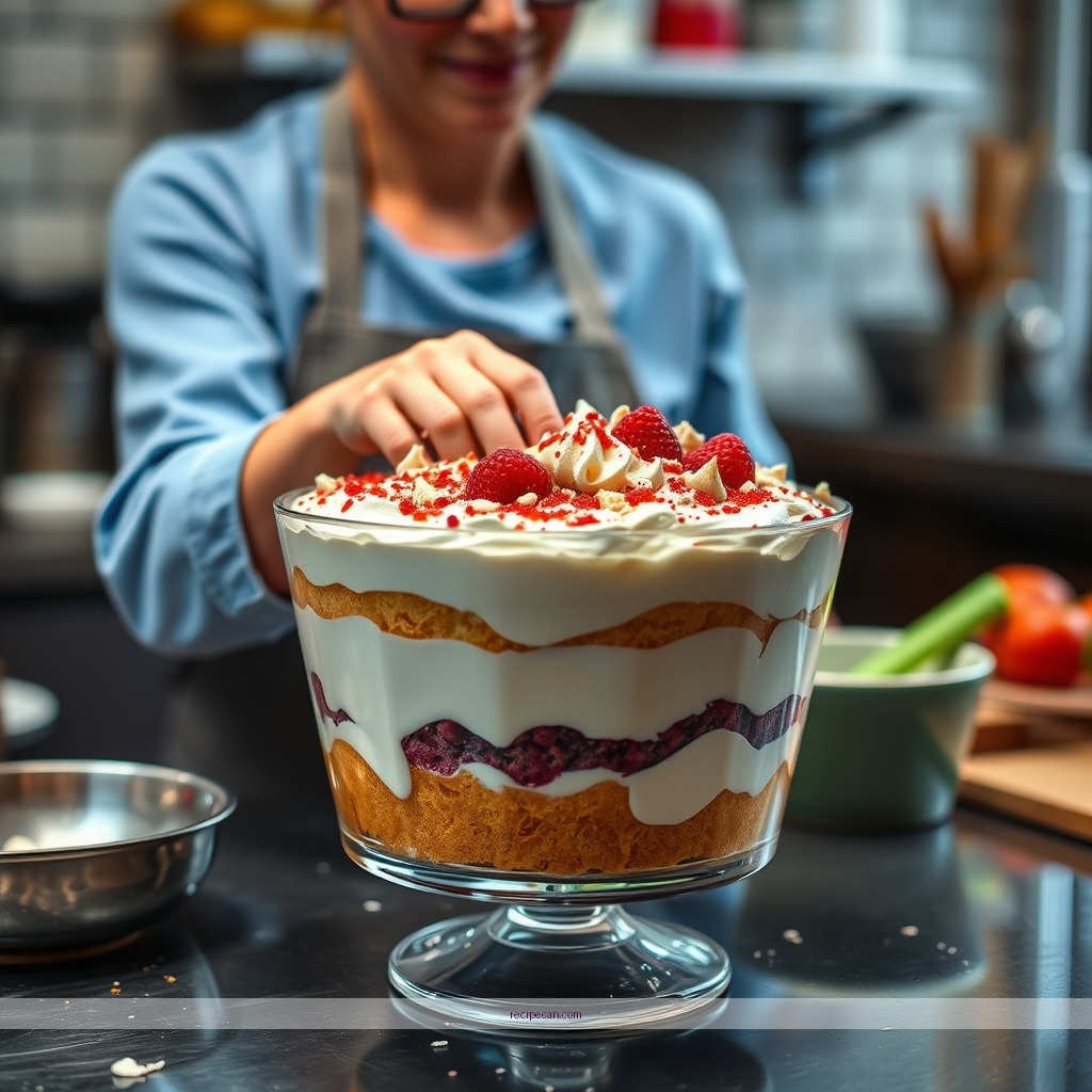 Instructions - angel food cake trifle recipes