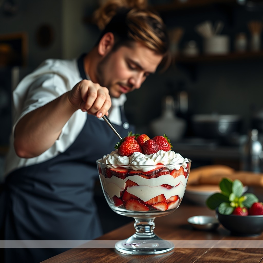 Instructions - angel food strawberry trifle recipe