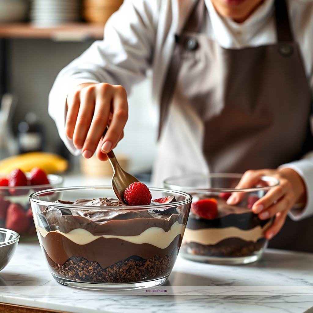 Instructions - best chocolate trifle recipe