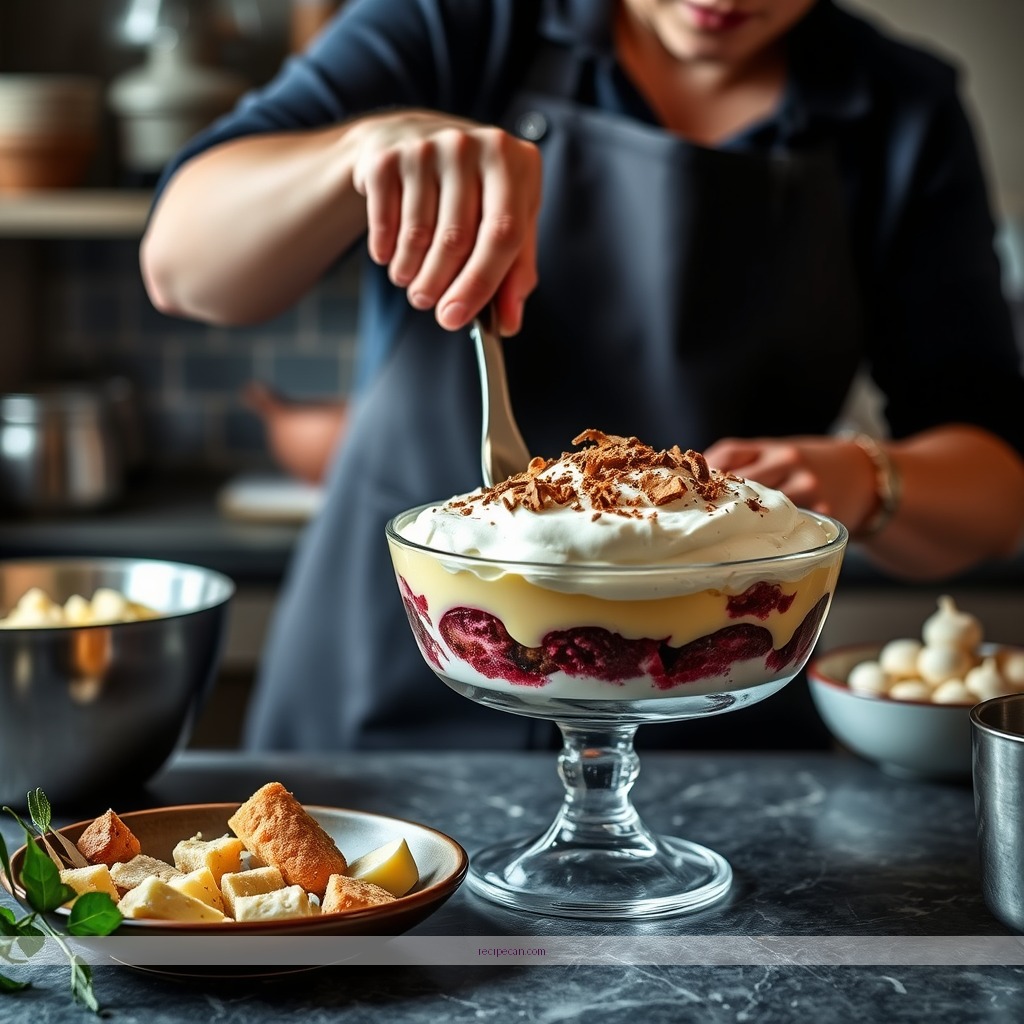 Instructions - best christmas trifle dessert recipes