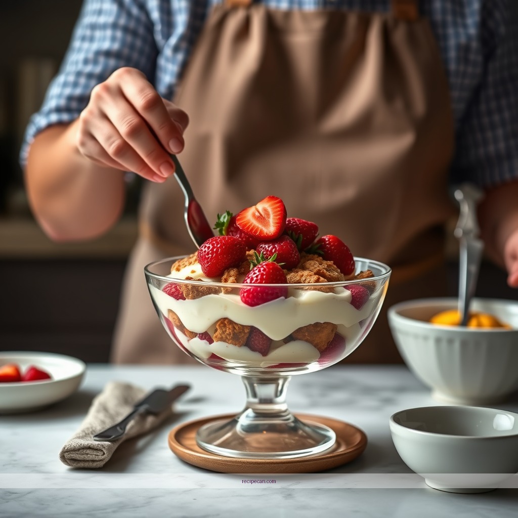 Instructions - british trifle recipe