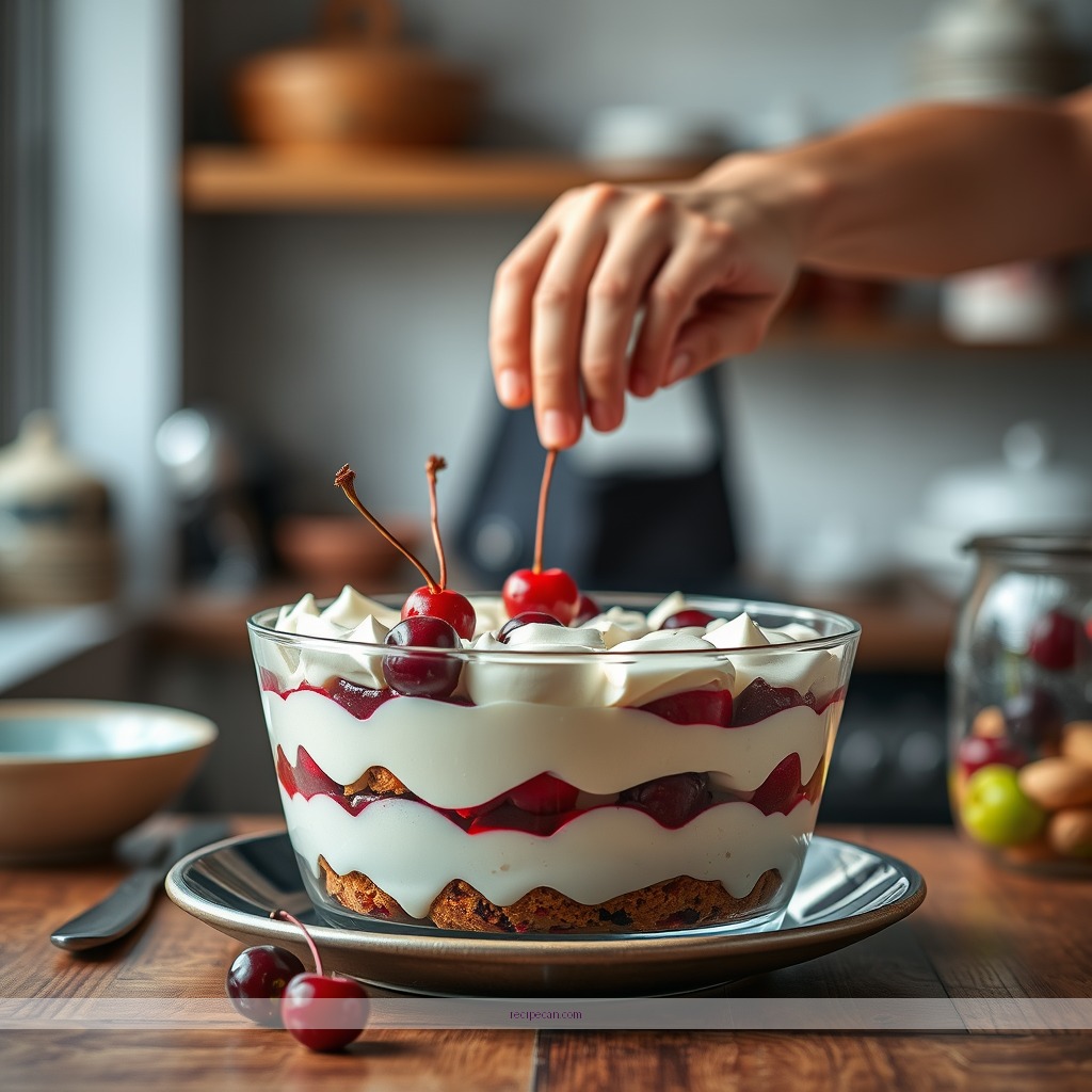 Instructions - cherry trifle recipes