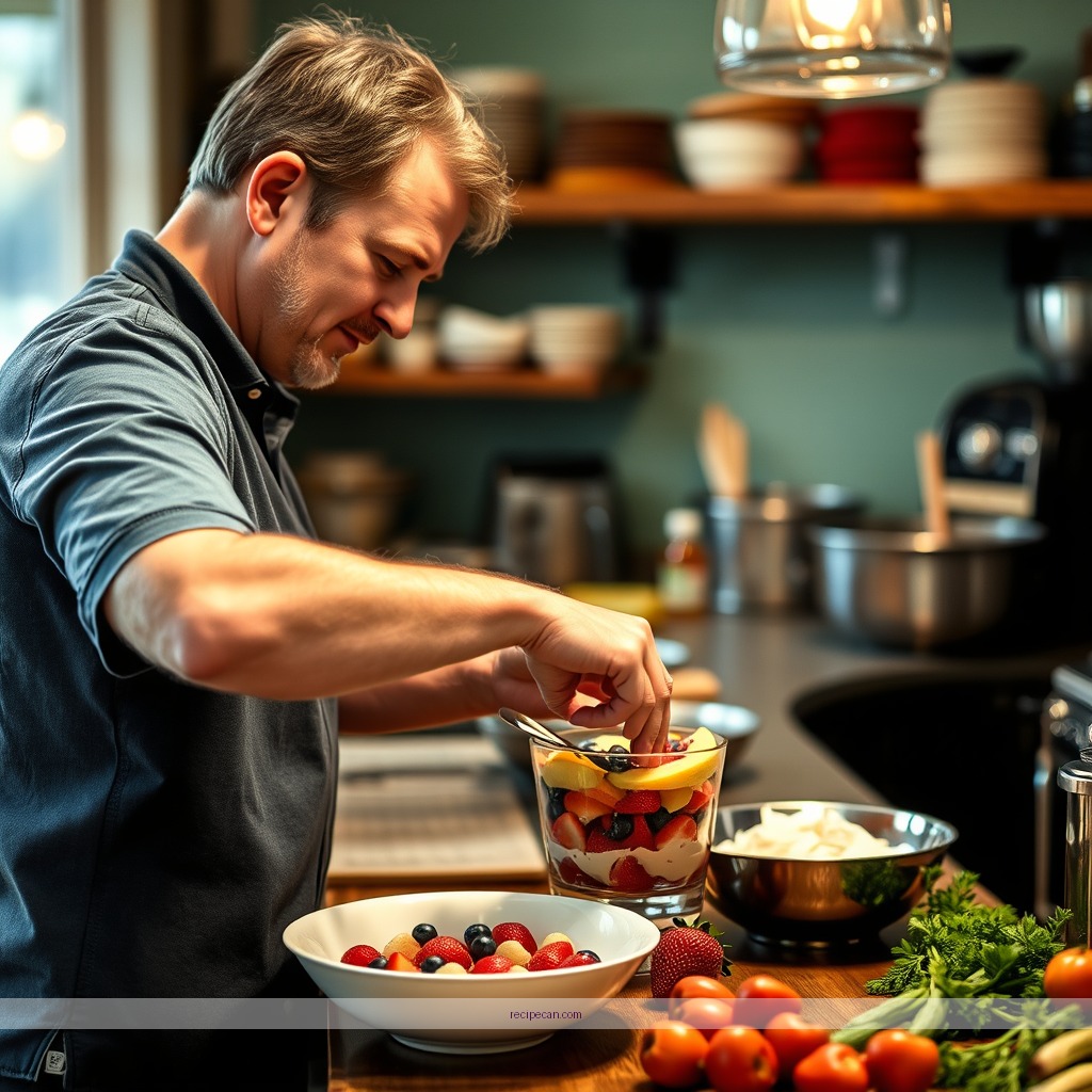 Instructions - easy fruit trifle recipe