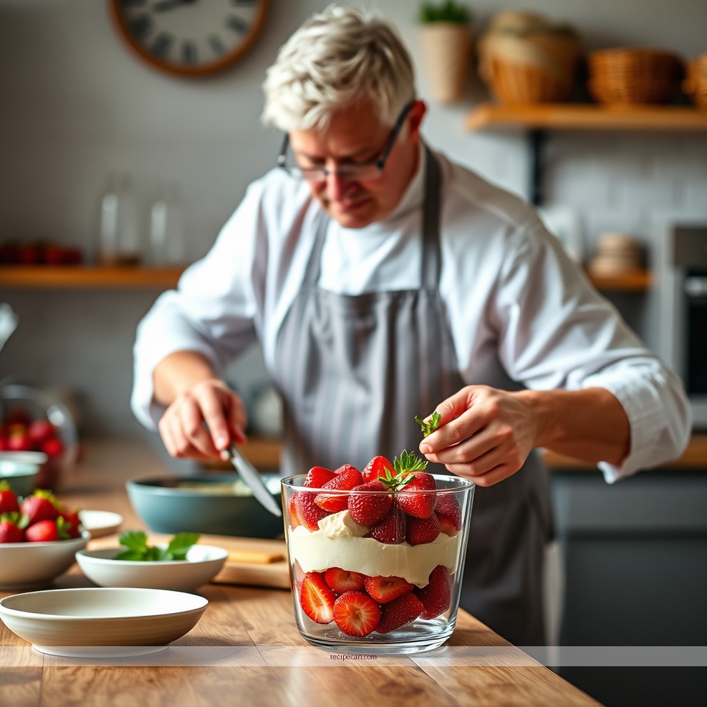 Instructions - easy trifle recipes strawberry