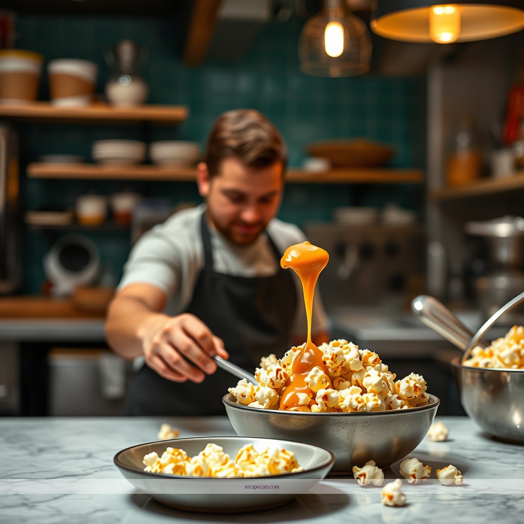 Instructions - caramel for popcorn recipe