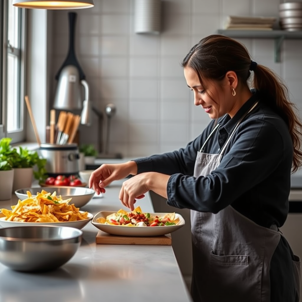 Instructions - healthy nacho recipe