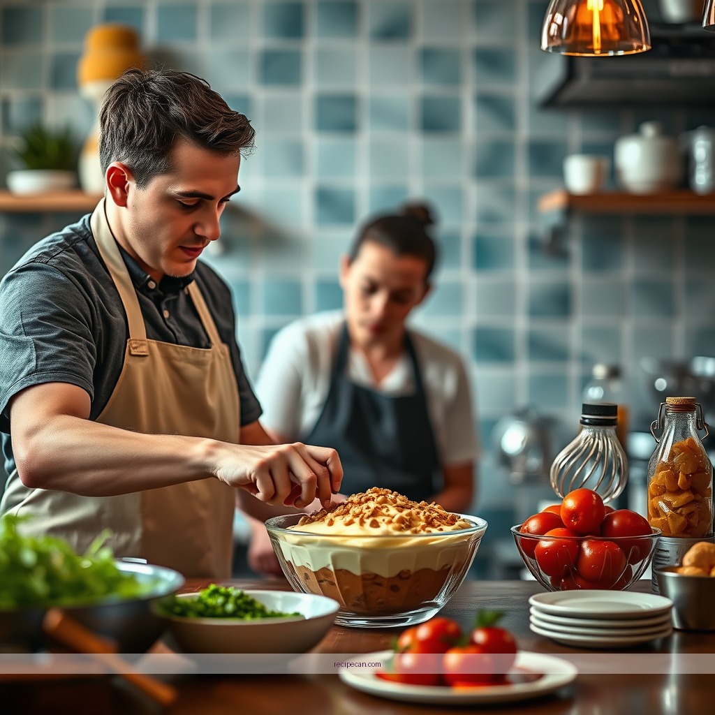 Instructions - peanut butter trifle recipe