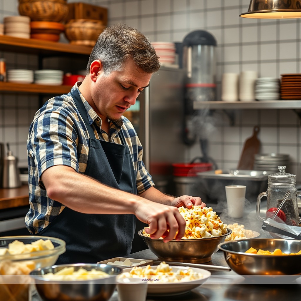 Instructions - cheesy popcorn recipe