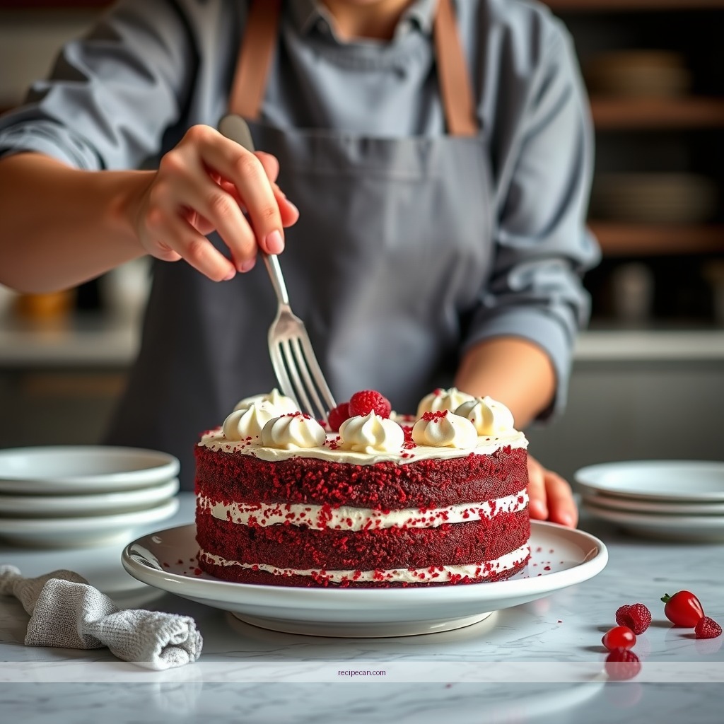 Instructions - red velvet cake trifle dessert recipes
