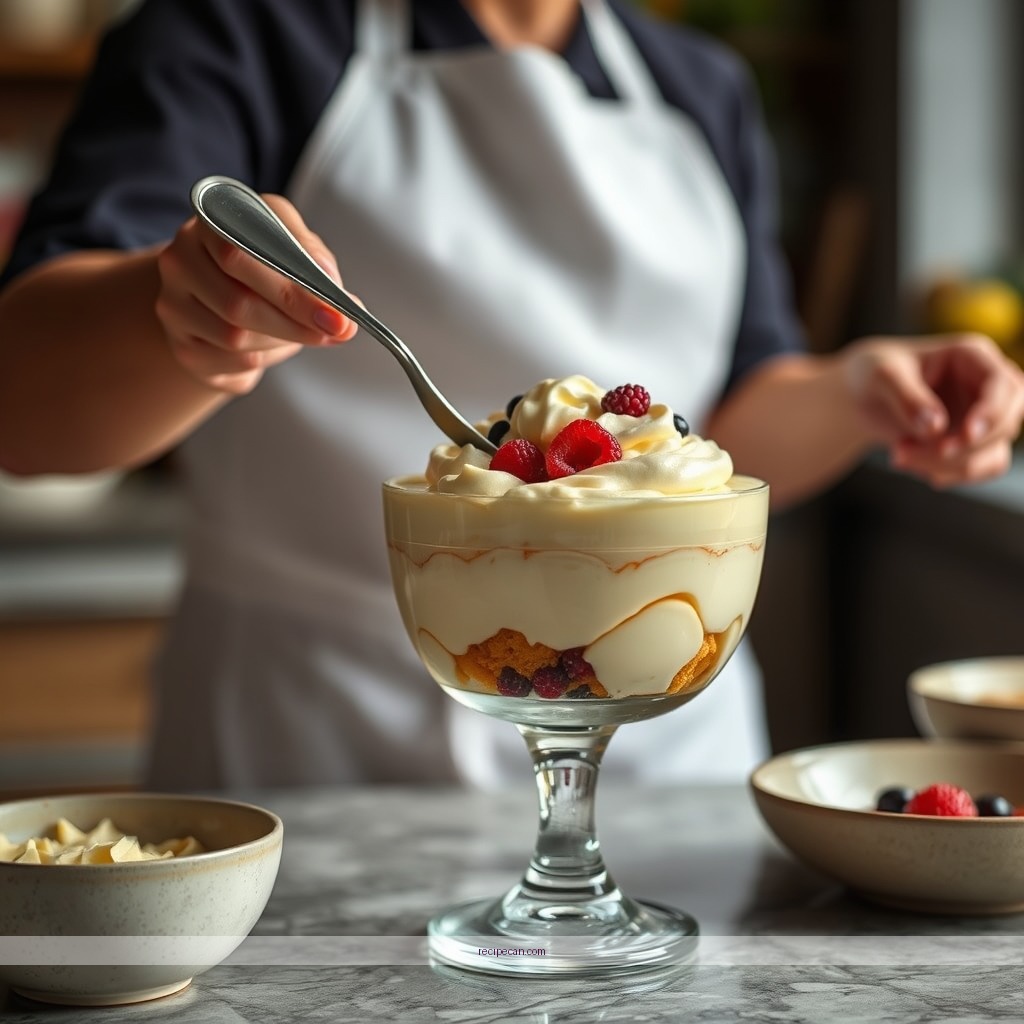 Instructions - trifle custard recipe