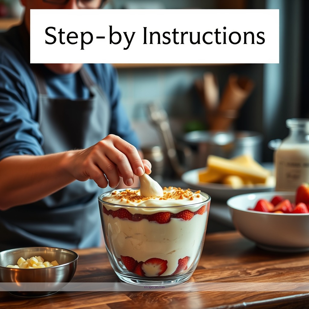Instructions - angel food trifle recipe