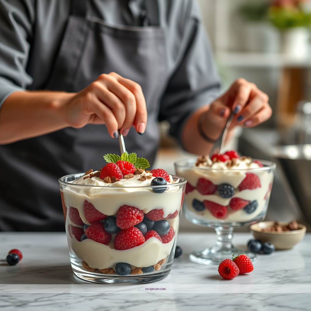 Instructions - berry trifle recipes