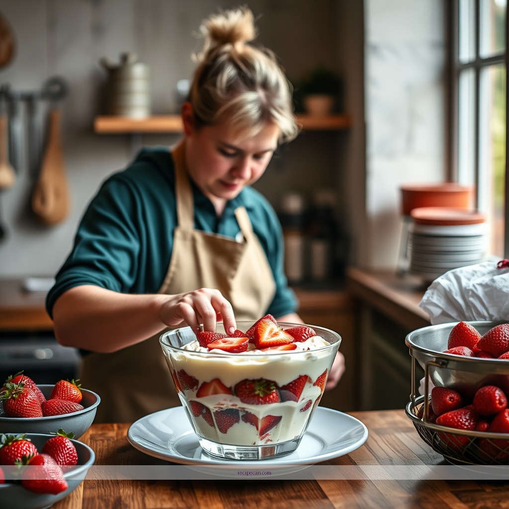 Instructions - best strawberry trifle recipe