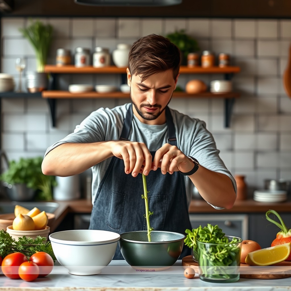 Instructions - celery juice recipe