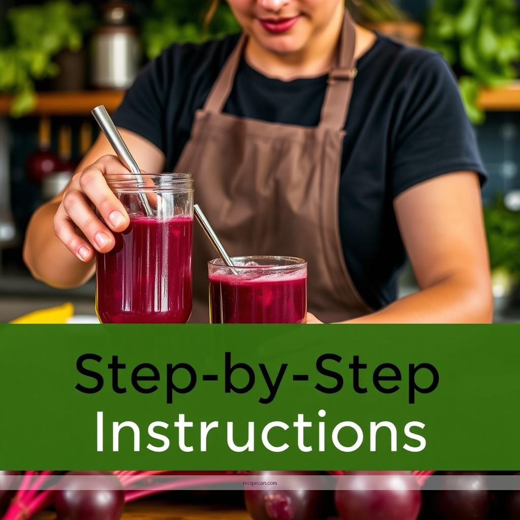 Instructions - beet juice recipes