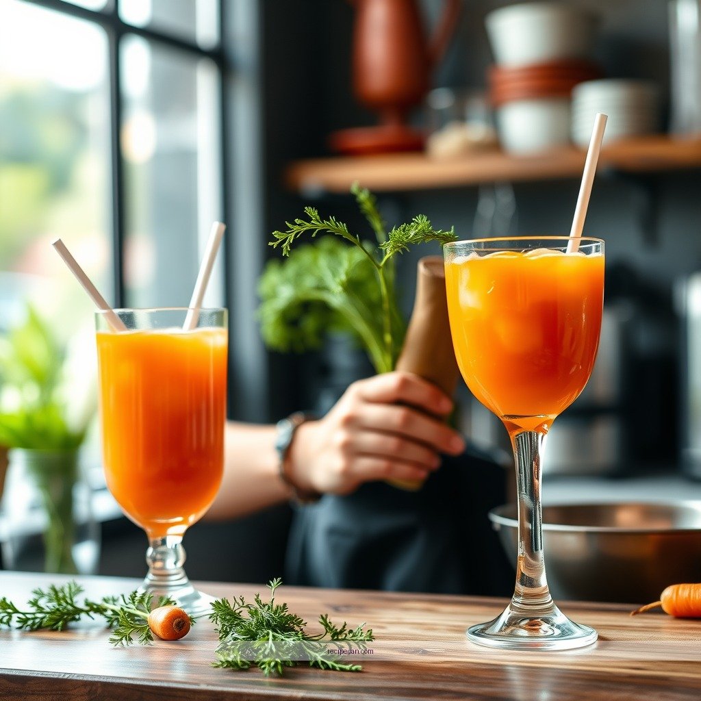 Instructions - carrot drink recipe juice