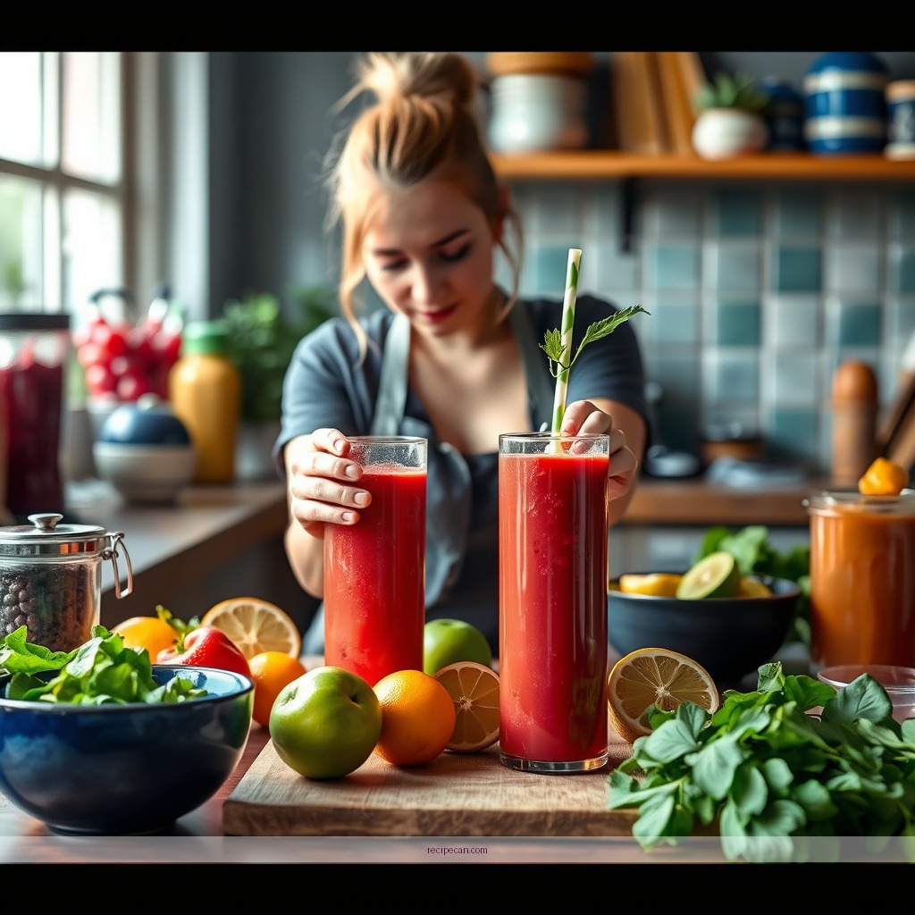 Instructions - juice recipes for weight loss