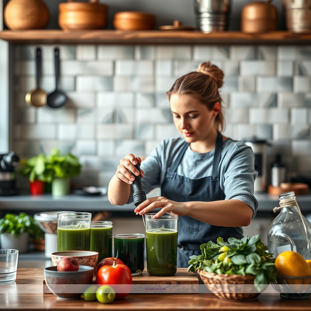 Instructions - green juices recipes