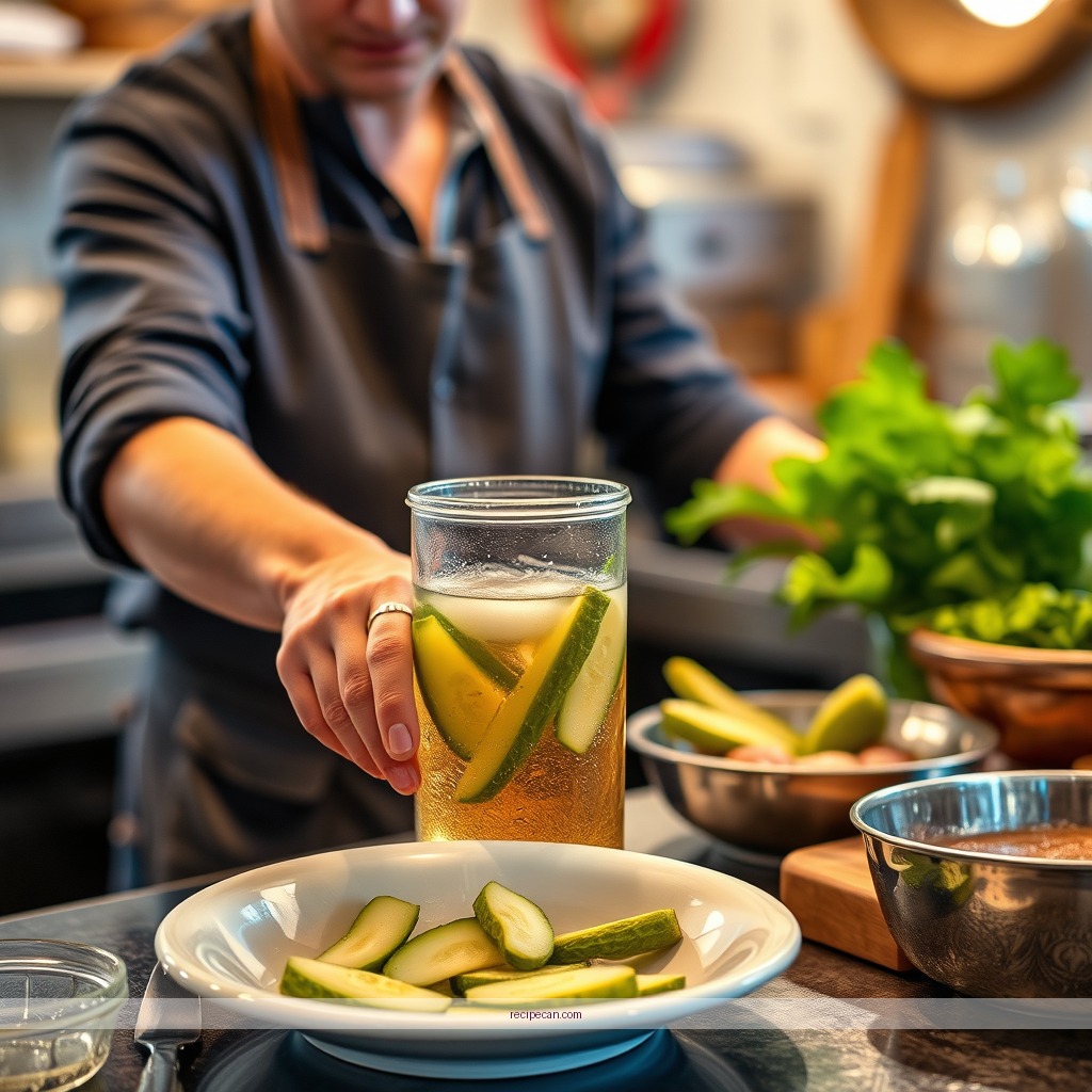 Instructions - pickle juice recipe