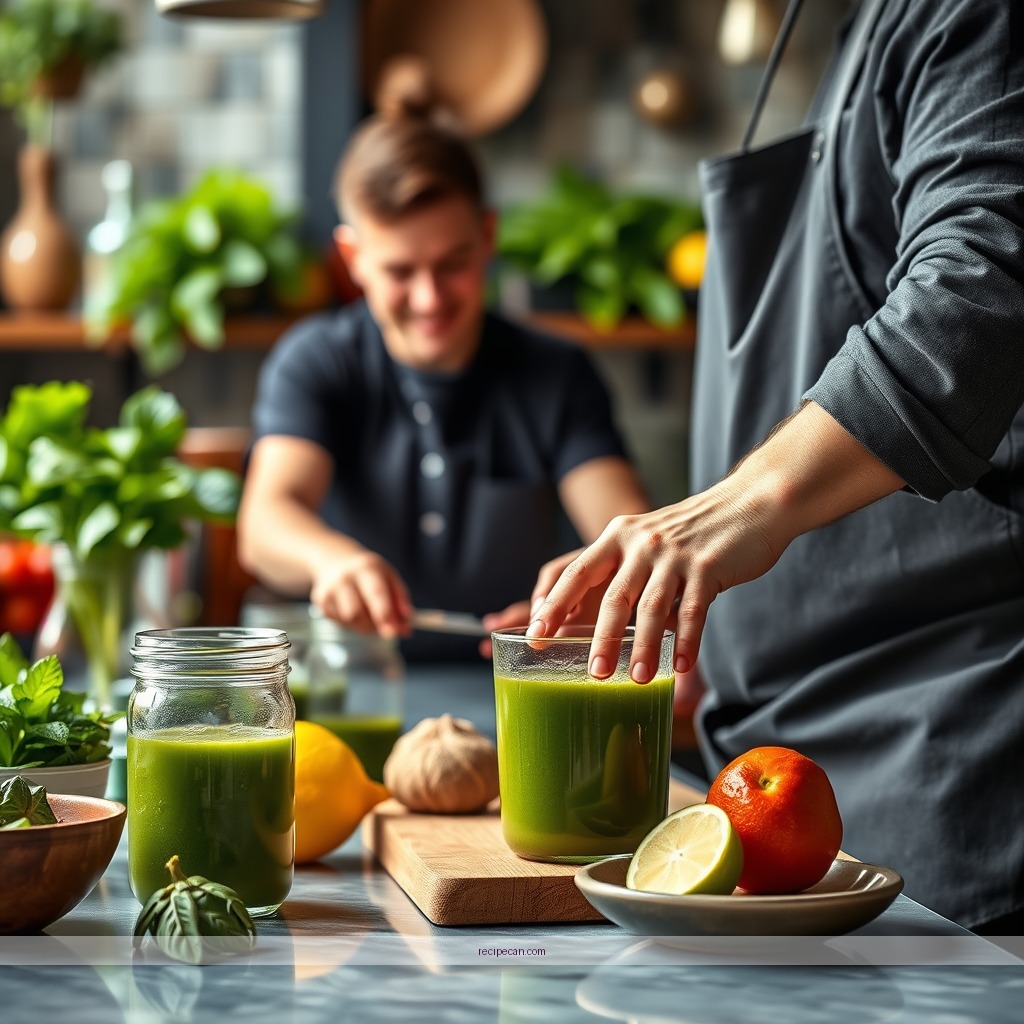 Instructions - best green juice recipe