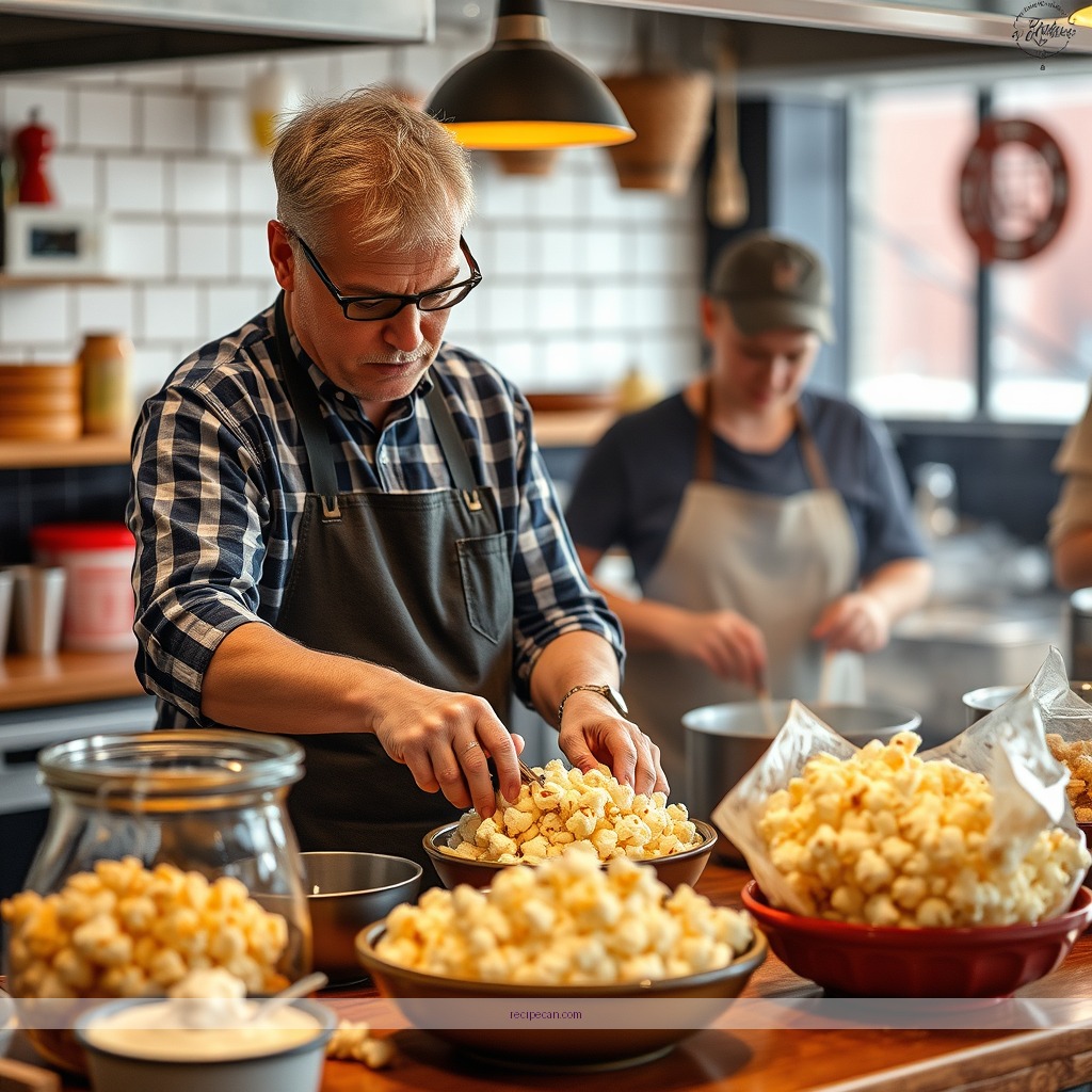 Instructions - sweet popcorn recipe