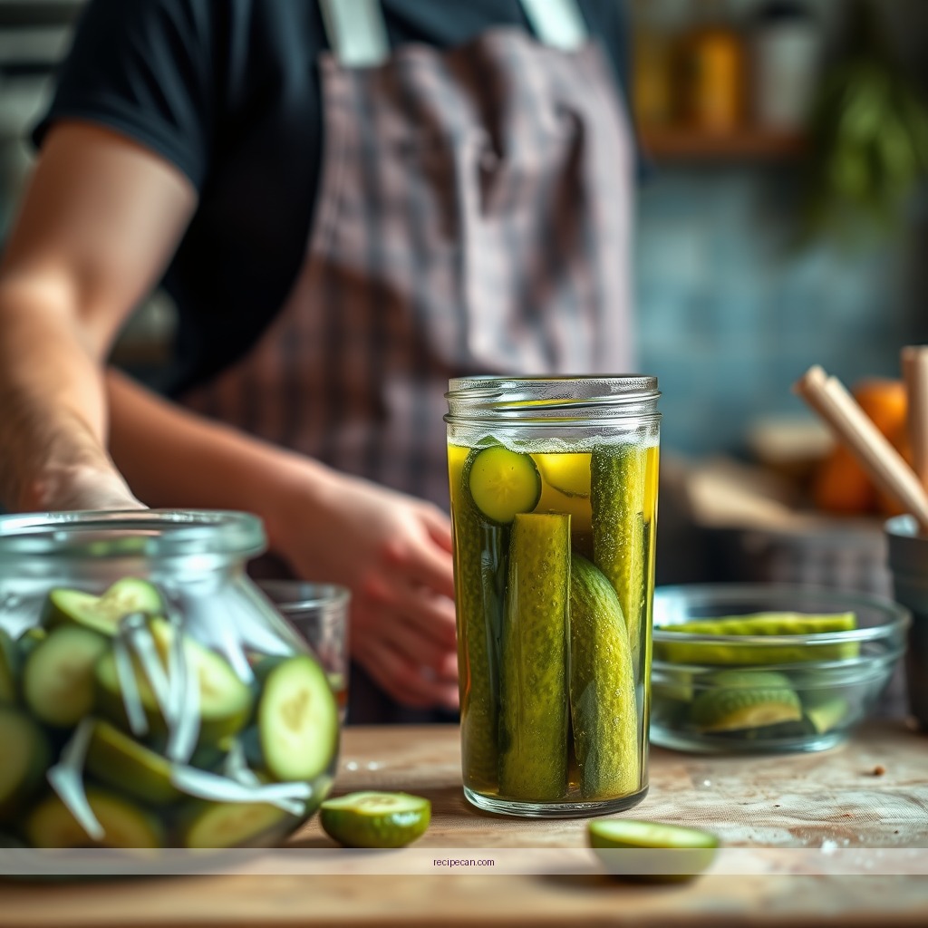 Instructions - dill pickle juice recipe