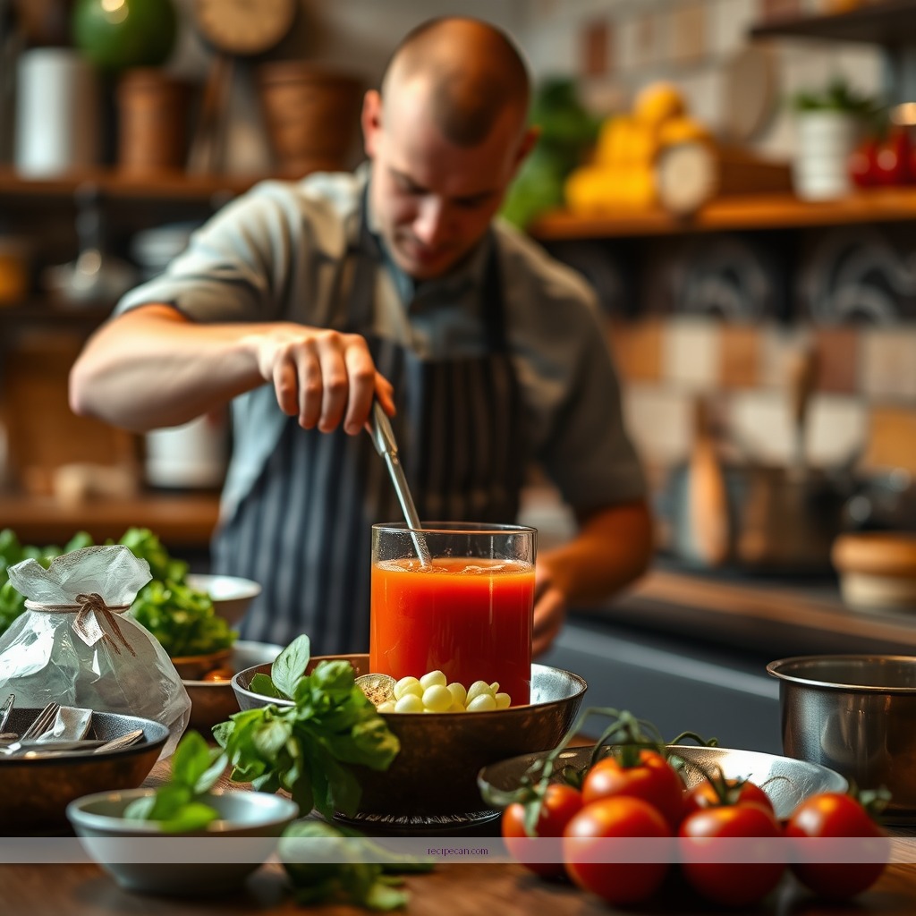 Instructions - how to make tomato juice recipe