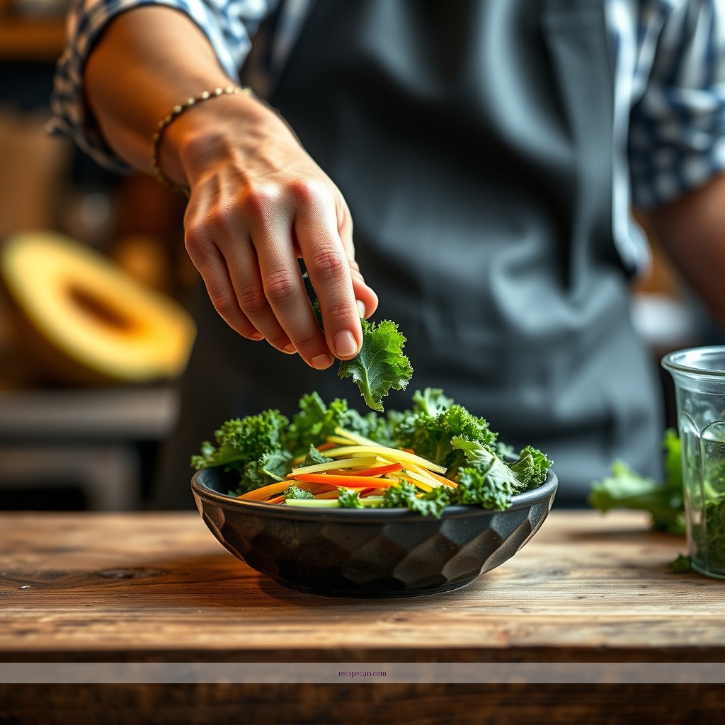 Instructions - kale vegetable juice recipes