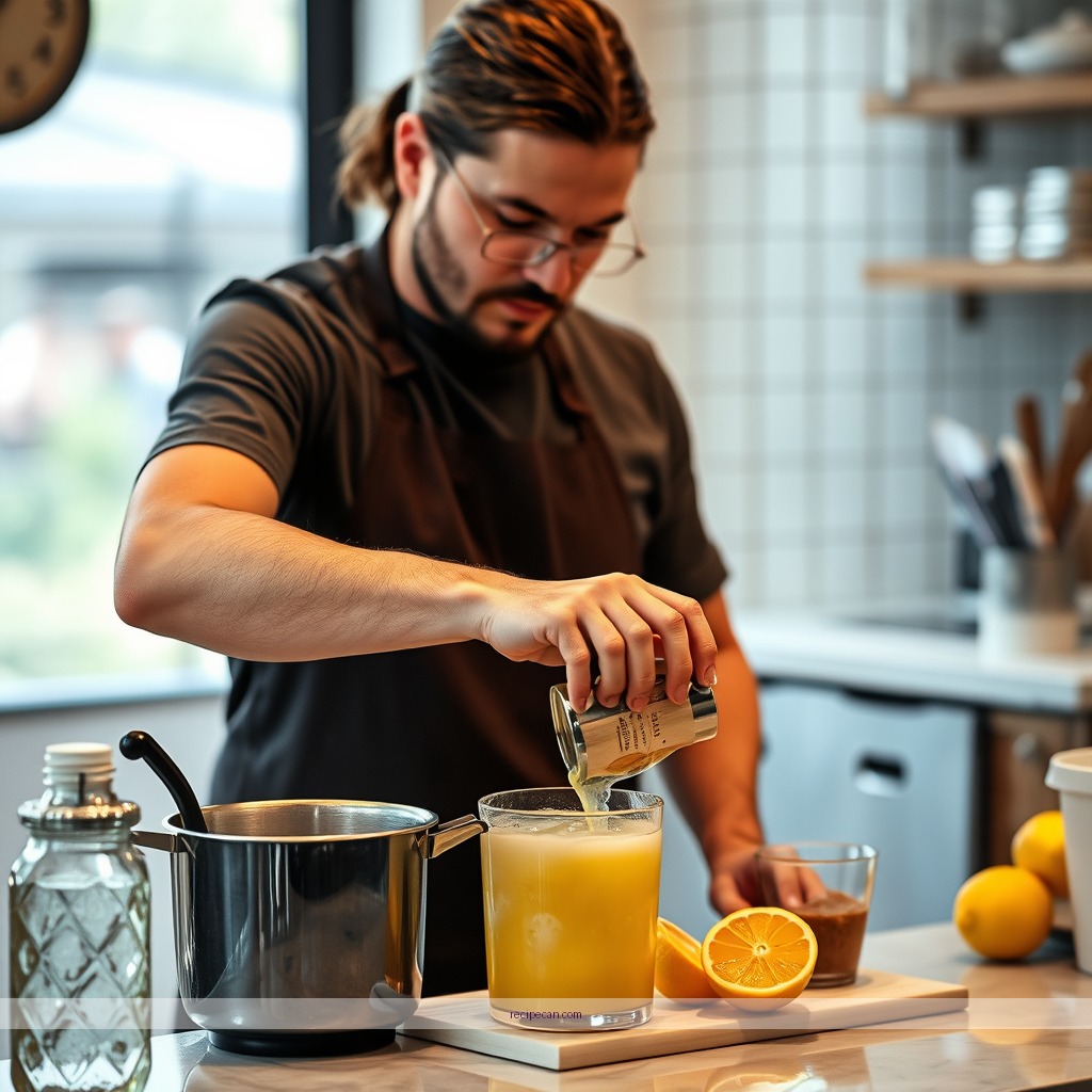 Instructions - lemon juice recipe