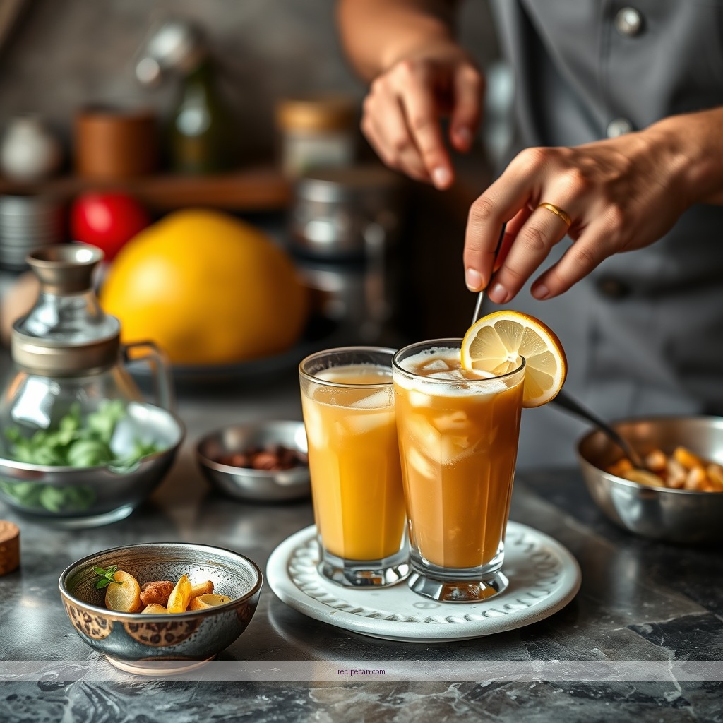 Instructions - parcha juice recipe