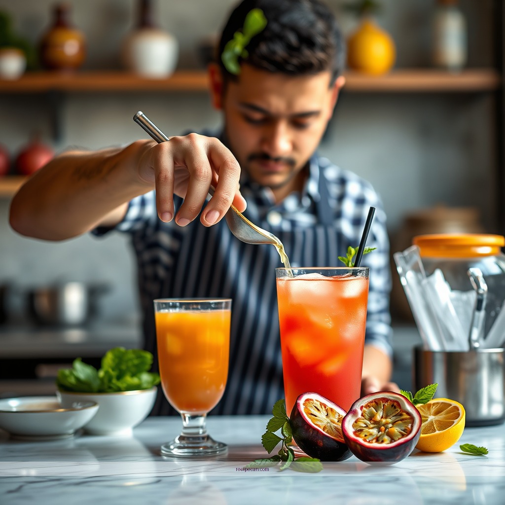 Instructions - passion fruit juice recipe drinks