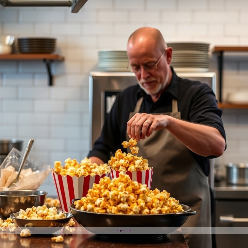 Instructions - homemade caramel popcorn recipe