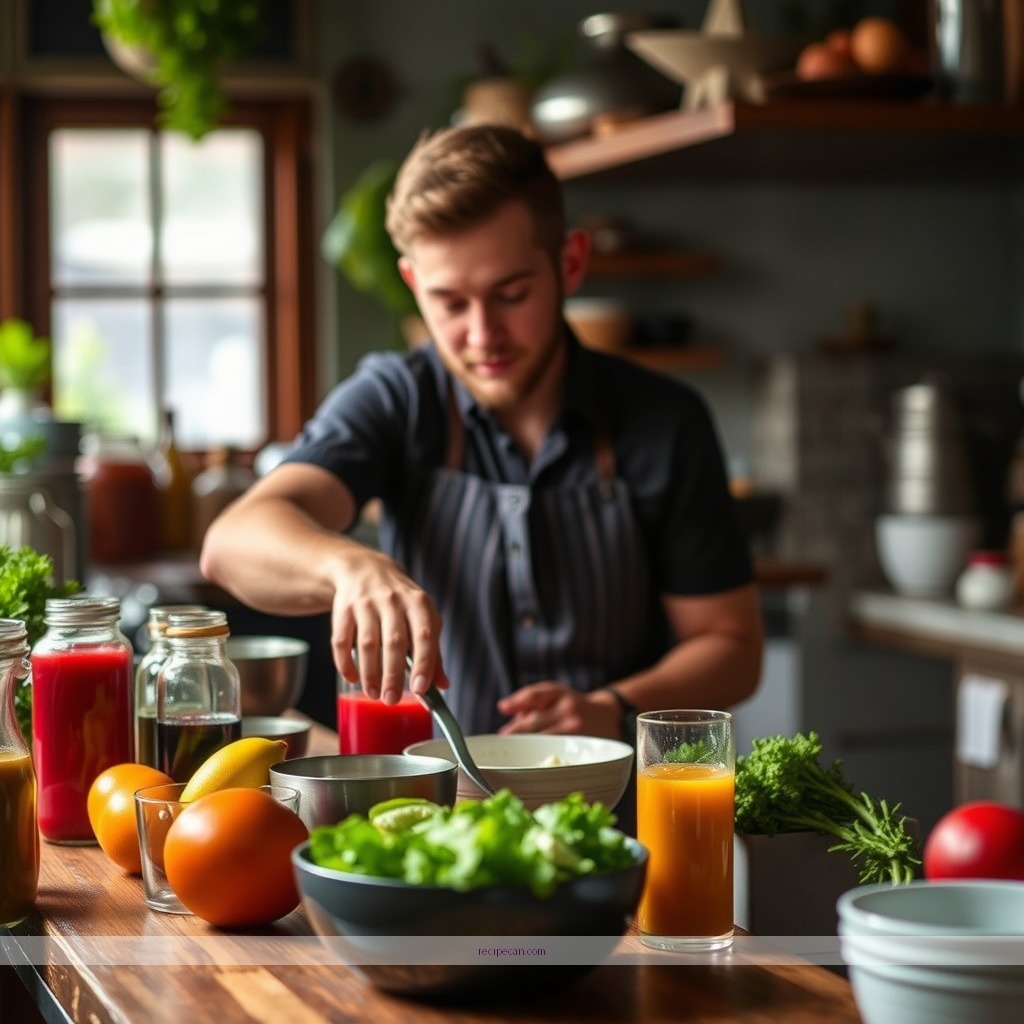 Instructions - recipes for juices to detox