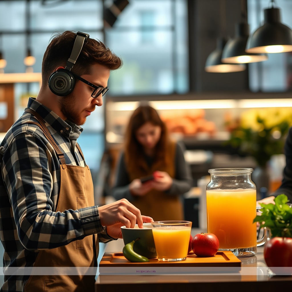 Instructions - recipes with apple juice