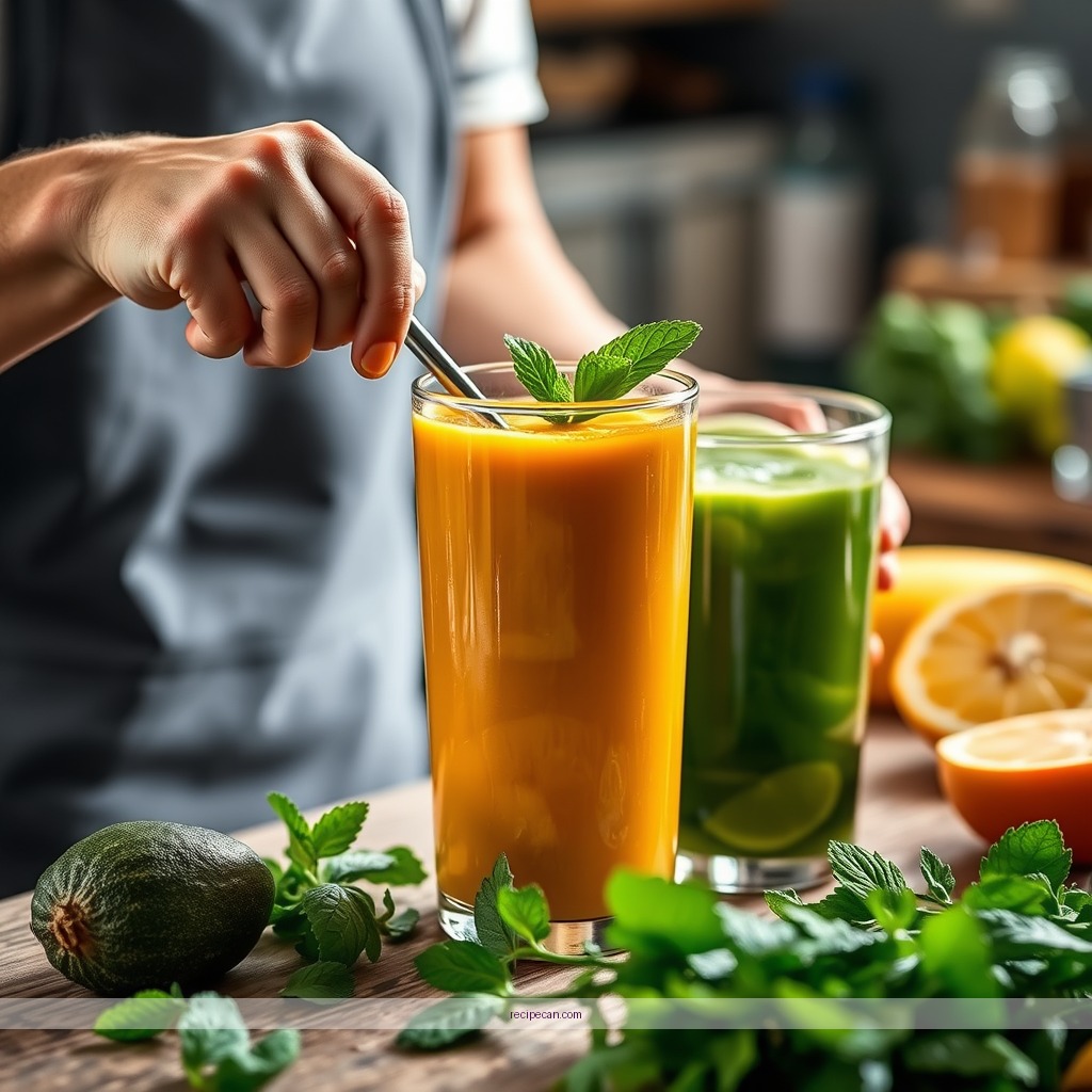 Instructions - juice detox diet recipes