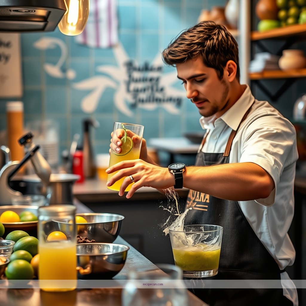 Instructions - lime juice recipe