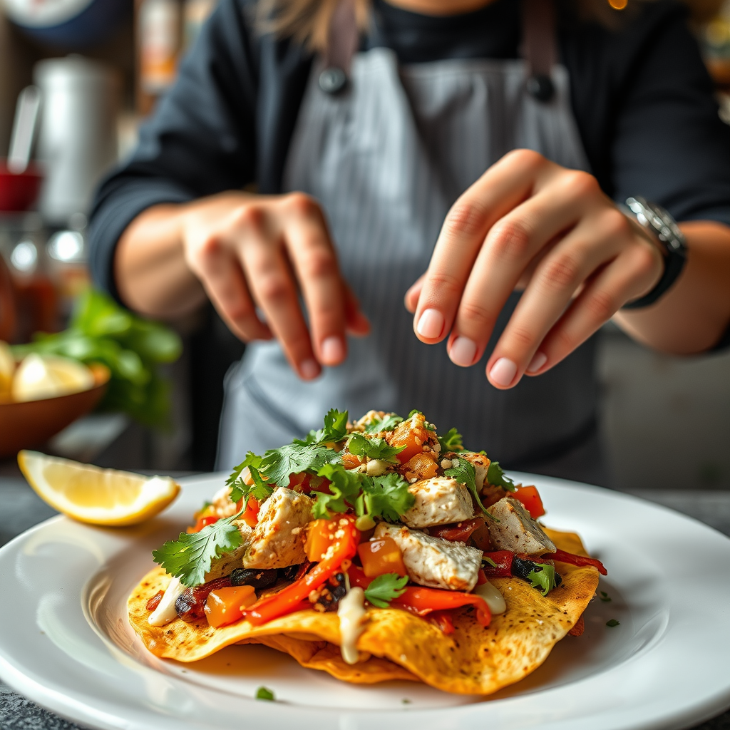 Instructions - tuna nachos recipe