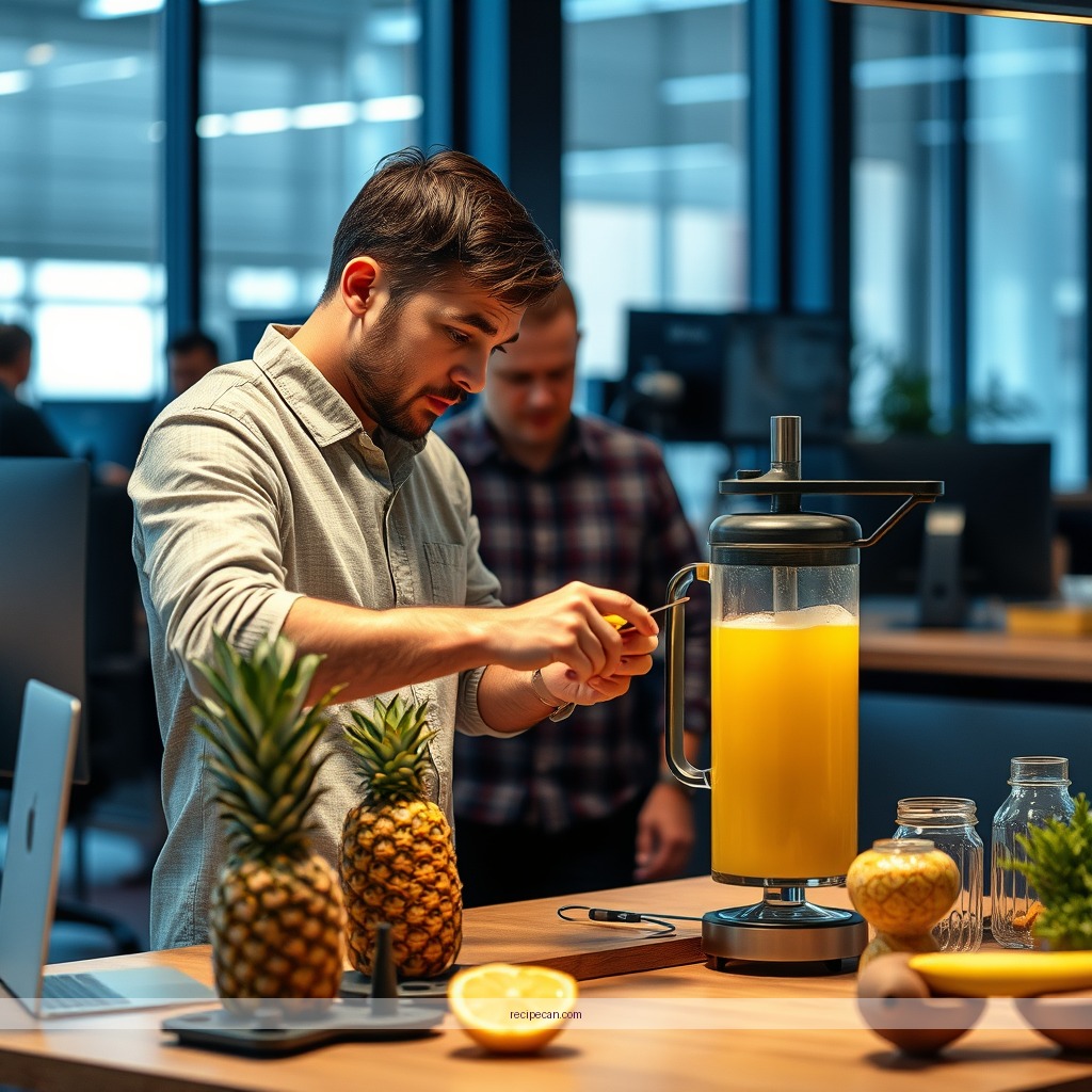 Instructions - pineapple juice recipes